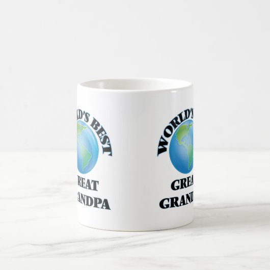 Der beste große Großvater der Welt Kaffeetasse (Mittel)