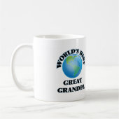 Der beste große Großvater der Welt Kaffeetasse (Links)