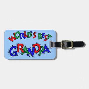 Der beste Großvater der Welt Gepäckanhänger