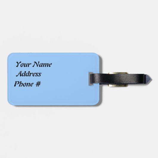 Der beste Großvater der Welt Gepäckanhänger (Rückseite horizontal)