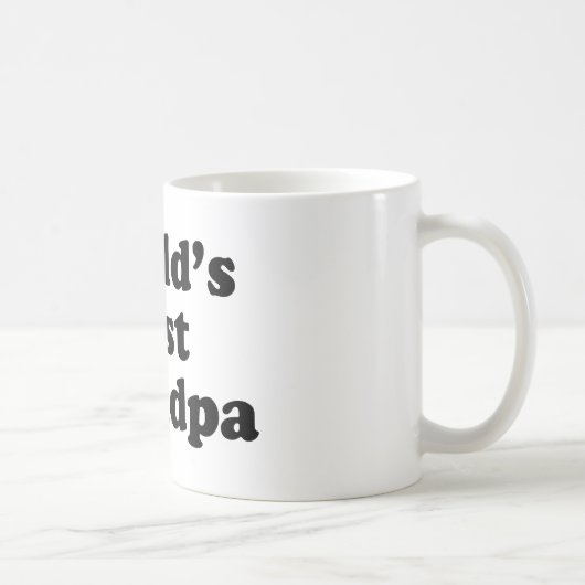 Der beste Großvater der Welt Kaffeetasse (Rechts)