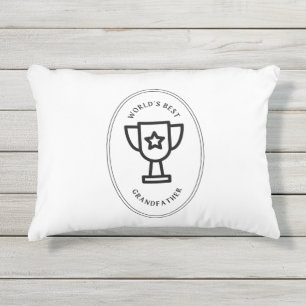 Der beste Großvater der Welt Kissen Für Draußen