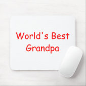 Der beste Großvater Mousepad der Welt (Mit Mouse)