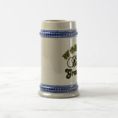Der beste Großvater Stein der Welt Bierglas (Mittel)