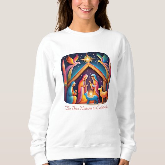 Der beste Grund, zu feiern Sweatshirt (Vorderseite)