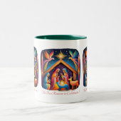 Der beste Grund, zu feiern Zweifarbige Tasse (Mittel)