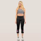Der beste Gymnastiktrainer der Welt Capri Leggings (Vorderseite)