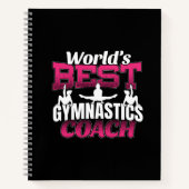 Der beste Gymnastiktrainer der Welt Notizblock (Vorderseite)