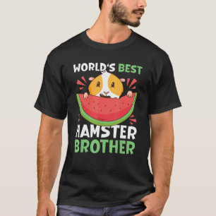 Der beste Hamsterbruder der Welt mit Hamster T-Shirt