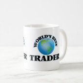 Der beste Händler der Welt Kaffeetasse (VorderseiteRechts)