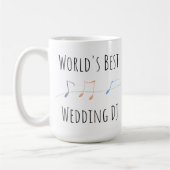 Der beste HochzeitdJ der Welt - Danke, dass du Cof Kaffeetasse (Links)