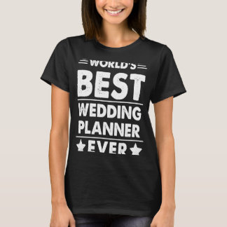 Der beste Hochzeitsplaner der Welt T-Shirt