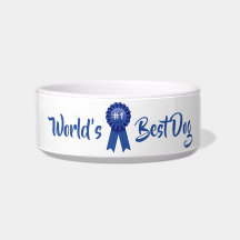 Der beste Hund der Welt, #1 Blue Ribbon Pet Bowl