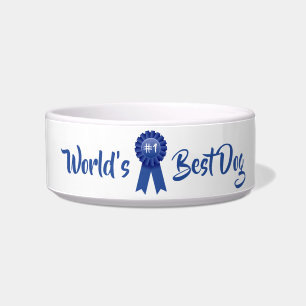 Der beste Hund der Welt, #1 Blue Ribbon Pet Bowl Napf
