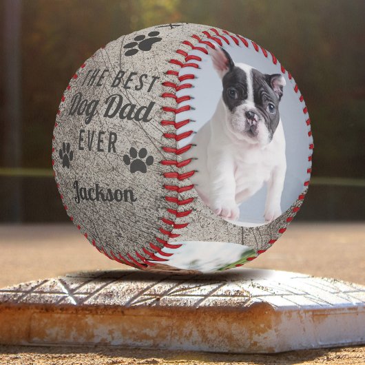 Der beste Hund-Vater, der je gepflastert wurde, dr Baseball