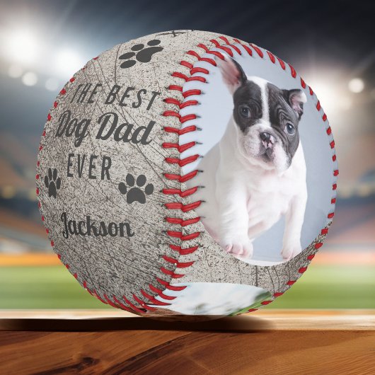 Der beste Hund-Vater, der je gepflastert wurde, dr Baseball