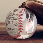 Der beste Hund-Vater, der je gepflastert wurde, dr Baseball