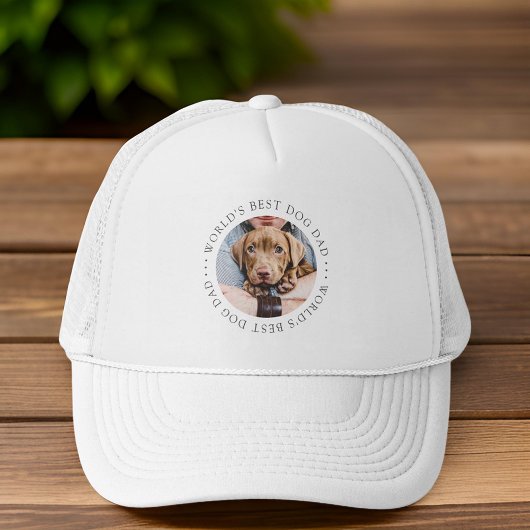 Der beste Hund-Vater der Welt Elegantes, benutzerf Truckerkappe