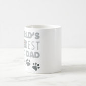 Der beste Hund-Vater der Welt Kaffeetasse (Mittel)