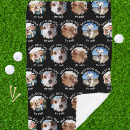 Der beste Hund-Vater für die gleiche Stufe mit dem Golfhandtuch