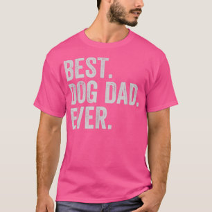 Der beste Hund-Vater je Vatertag T-Shirt