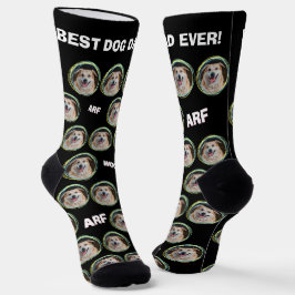 Der beste Hund-Vater je Vatertag vom Hund Socken