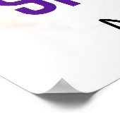 Der beste Hundedad Shih Tzu Nicht Individuelle Nam Poster (Ecke)