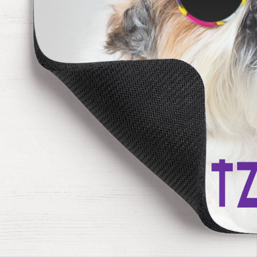 Der beste Hundedad Shih Tzu Not Vathage Day Mousepad (Ecke)