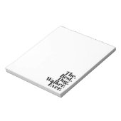 Der beste Hundewanderer aller Zeiten. Notizblock (Rotiert)