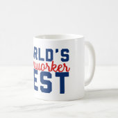 Der beste Hüttenarbeiter der Welt Kaffeetasse (VorderseiteRechts)
