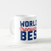Der beste Hüttenarbeiter der Welt Kaffeetasse (Vorderseite Links)
