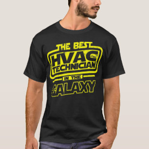 Der beste HVAC-Techniker in der Galaxie T-Shirt