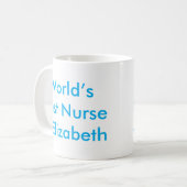 Der beste Individuelle Name der Welt Kaffeetasse (Vorderseite Links)