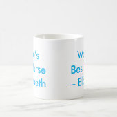 Der beste Individuelle Name der Welt Kaffeetasse (Mittel)