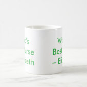 Der beste Individuelle Name der Welt Kaffeetasse (Mittel)