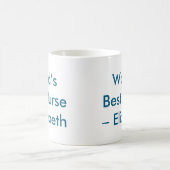 Der beste Individuelle Name der Welt Kaffeetasse (Mittel)