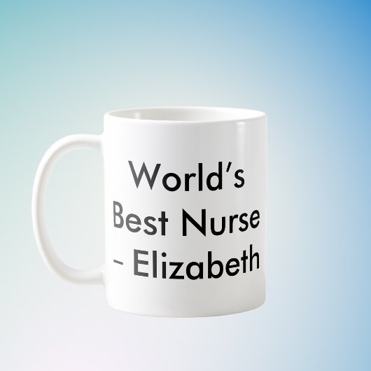 Der beste Individuelle Name der Welt Kaffeetasse