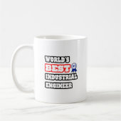 Der beste Industrieingenieur der Welt Kaffeetasse (Links)