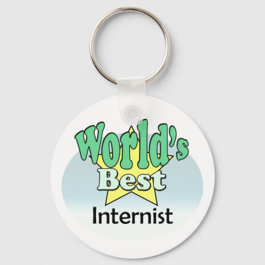 Der beste Internist der Welt Schlüsselanhänger (Vorderseite)