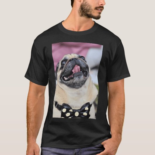 Der beste Junge, Pug T-Shirt (Vorderseite)