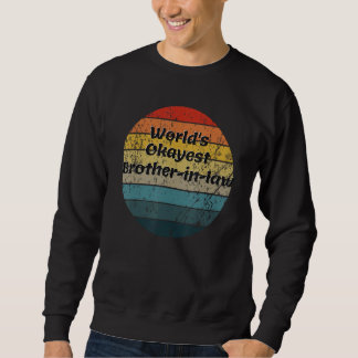Der beste Jurastross der Welt - Vintager Sonnenunt Sweatshirt