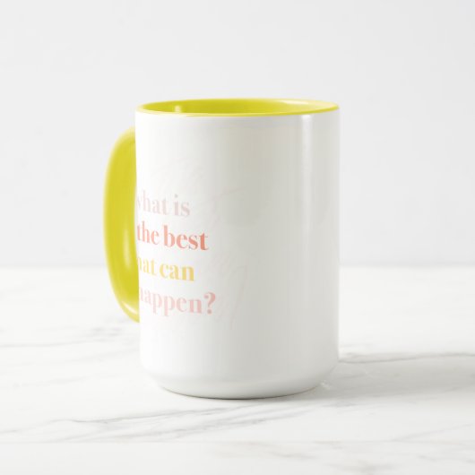 Der beste Kaffee  Tasse (Vorderseite Links)