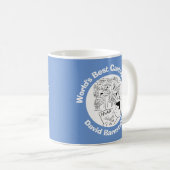 Der beste Kartograf der Welt Kaffeetasse (VorderseiteRechts)