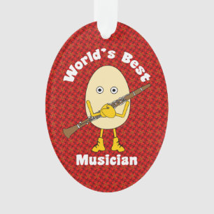 Der beste Klarinettenmusiker der Welt Ornament