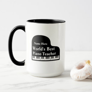 Der beste Klavierlehrer der Grand Piano World Tasse