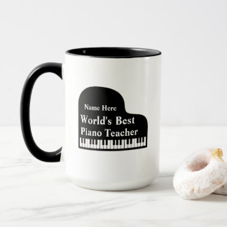Der beste Klavierlehrer der Grand Piano World Tasse