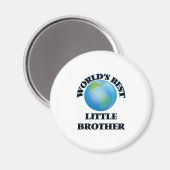 Der beste kleine Bruder der Welt Magnet (Vorderseite/Rückseite)