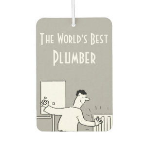 Der beste Klempner der Welt Autolufterfrischer