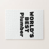 Der beste Klempner der Welt Puzzle (Horizontal)
