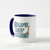 Der beste Klempner der Welt Tasse (Vorderseite Links)